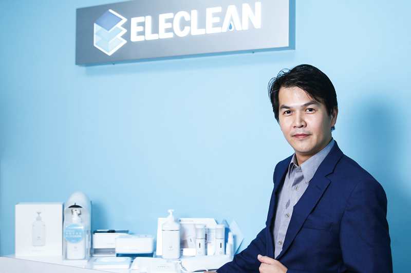 創辦人陳建宏矢志將創淨打造成為「消毒界LV」的國際大品牌，為社會提供安全又有效的消毒防疫服務。