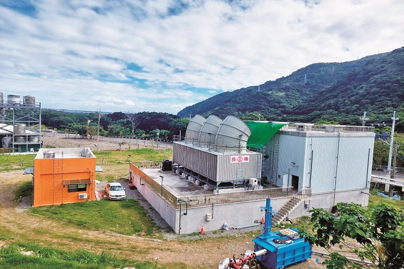 全陽地熱電廠在2022年開始運轉，裝置容量達500KW，為臺灣地熱發電寫下新里程碑。