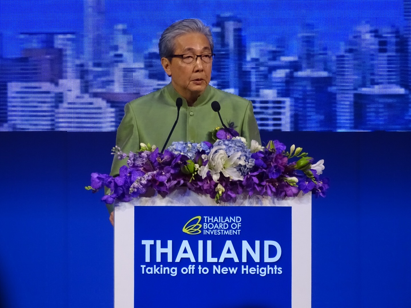 泰國副總理頌奇表示泰國將轉型成高價值以及創新驅動的經濟型態國家。