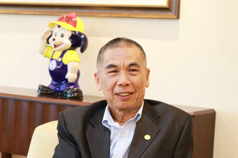 中油董事長李順欽，扮演臺灣未來的氫能供應者。
