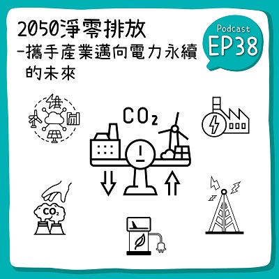 【Episode 38】2050淨零排放／攜手產業邁向電力永續的未來feat. 工研院院長劉文雄