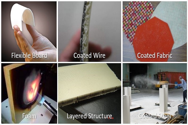 Flame retardant foam materials and technologies