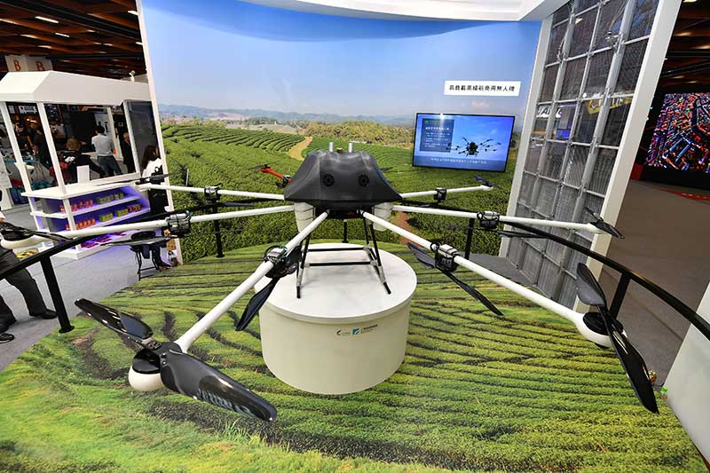 Hybrid Power Drone with High Payload and Duration.