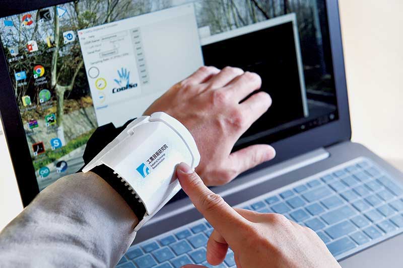 Mechanomyography (MMG) Gesture Recognition Technology.