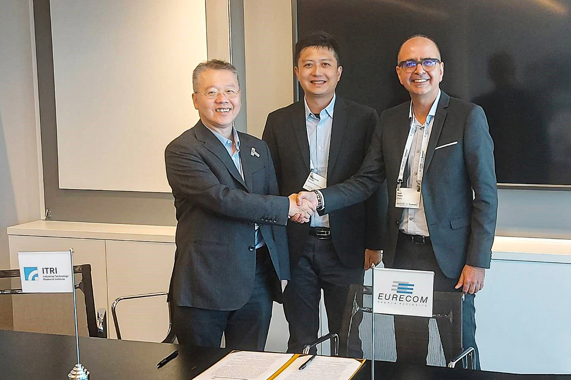 ITRI and EURECOM Sign an MoU on 6G Cooperation