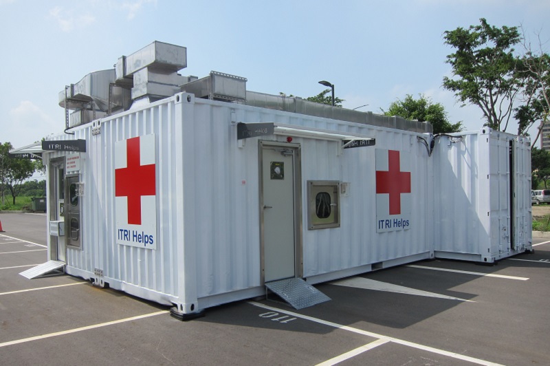 ITRI and Chi Mei Medical Center collaborated on the prefabricated container lab.