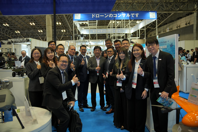 工研院前進Japan Drone 搶攻日本無人機高成長市場 六大技術展現巡檢物流能量 深化臺日供應鏈合作